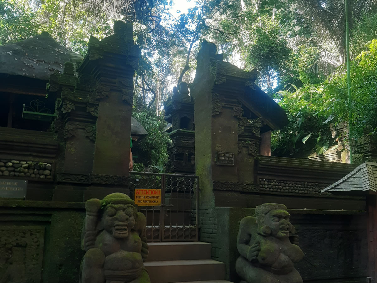 Beji Temple at Ubud Monkey Forest