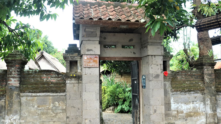 Balinese Traditional House Gate