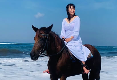 Ubud Horse Riding at Bali Beach